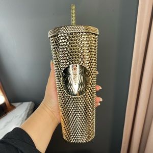 Gold 2022 Starbucks holiday tumbler ✨